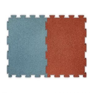 INTERLOCKING RUBBER FLOOR TILES