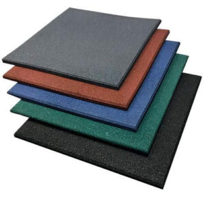 Rubberized Gym Floorings - Rolls & Tiles