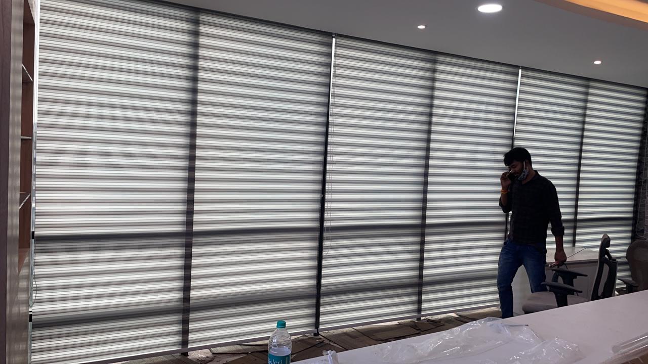 Window Roller and Vertical Blinds